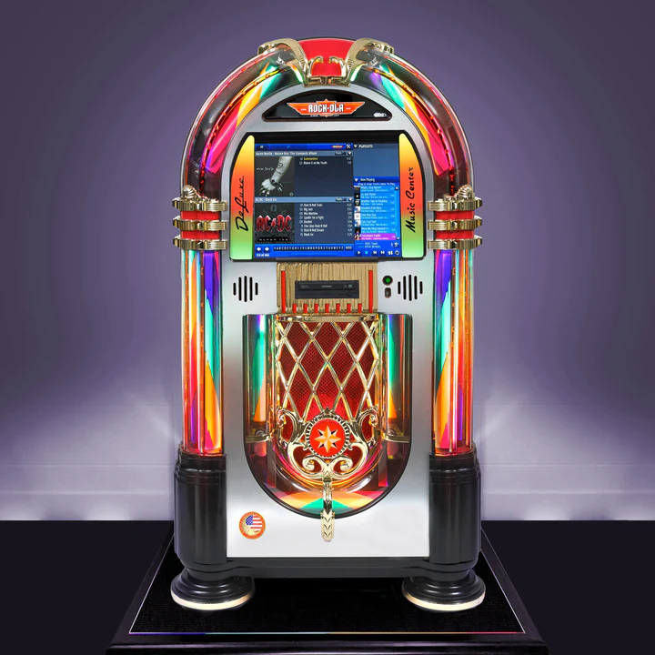 Rock-Ola Bubbler Digital Music Center Crystal Edition-Jukeboxes-Rock-Ola-Game Room Shop