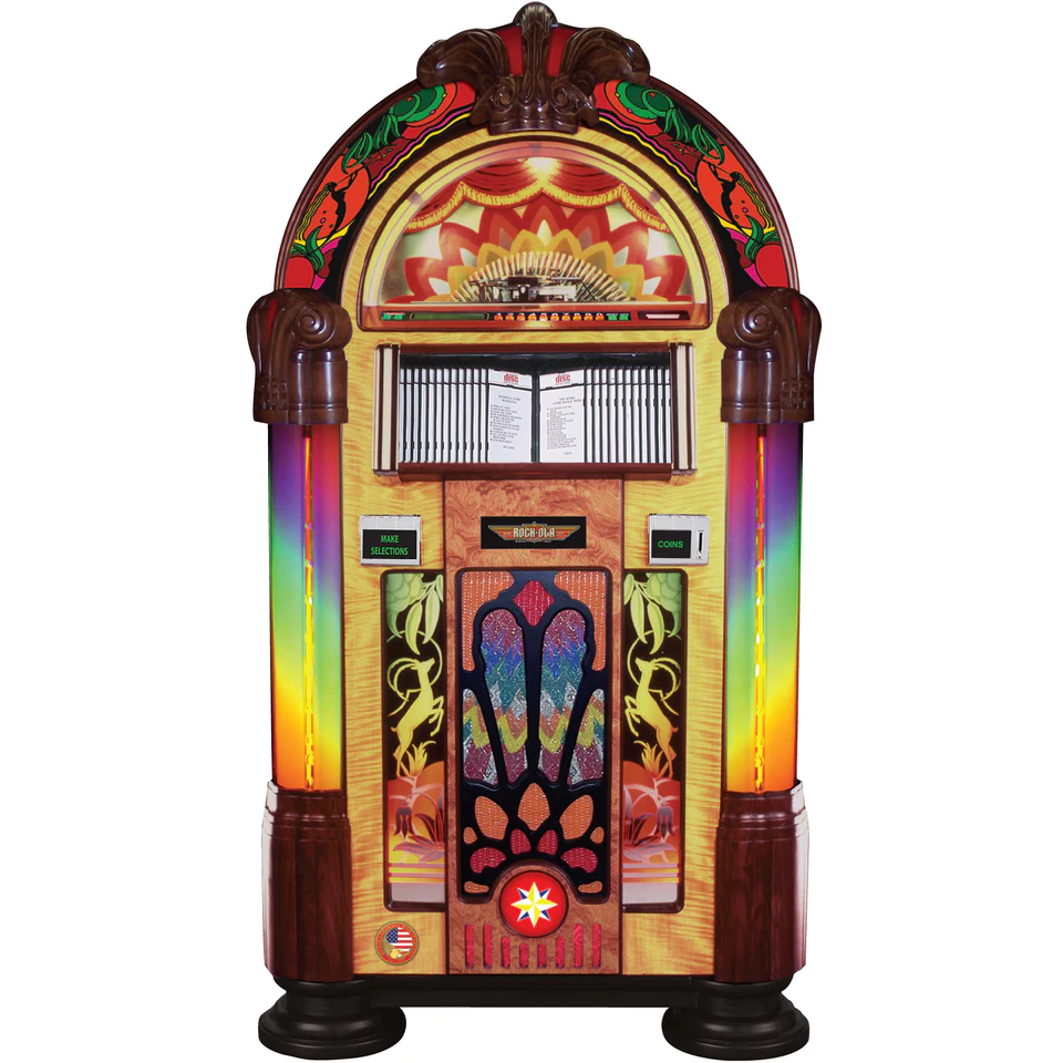 Rock-Ola Bubbler Gazelle CD Jukebox — Game Room Shop