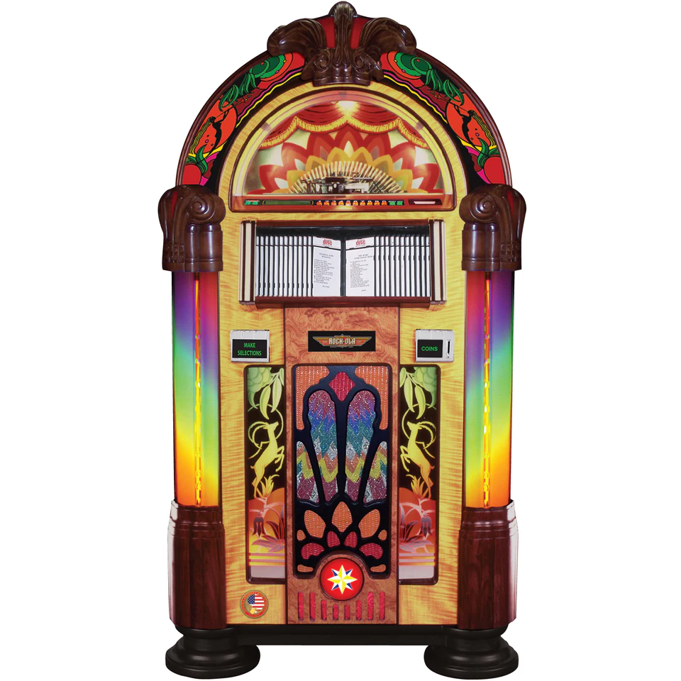 Rock-Ola Bubbler Gazelle CD Jukebox-Jukeboxes-Rock-Ola-Game Room Shop