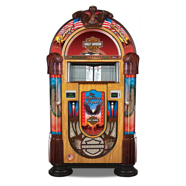 Rock-Ola Bubbler Harley-Davidson CD Jukebox-Jukeboxes-Rock-Ola-Game Room Shop