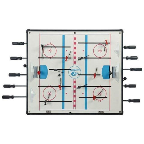 Image of Shelti Breakout Blue Dome Hockey Table - Game Room Shop