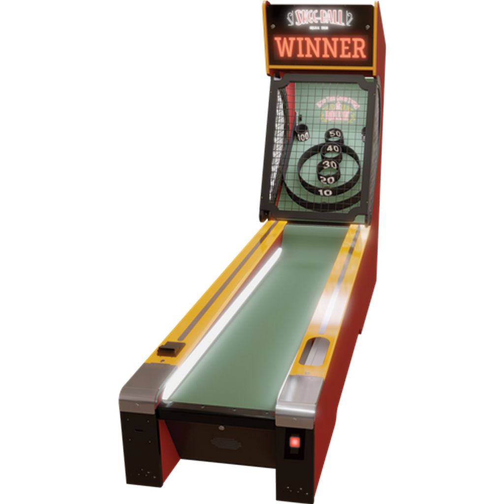 Skee Ball Classic Alley 10' Bowler Home Redemption Game - Game Room Shop