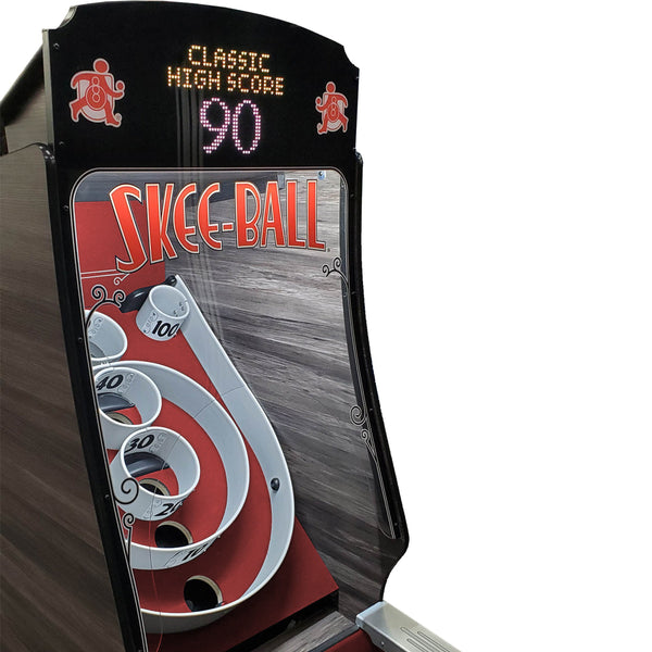 Skee-Ball Home Arcade Premium With Scarlet Cork-Arcade Games-Skee Ball-Game Room Shop