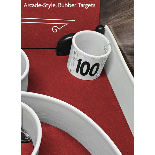 Skee-Ball Home Arcade Premium With Scarlet Cork-Arcade Games-Skee Ball-Game Room Shop