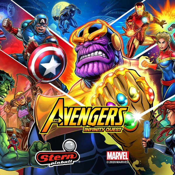 Stern AVENGERS: Infinity Quest Pro Pinball Machine-Pinball Machines-Stern-Game Room Shop