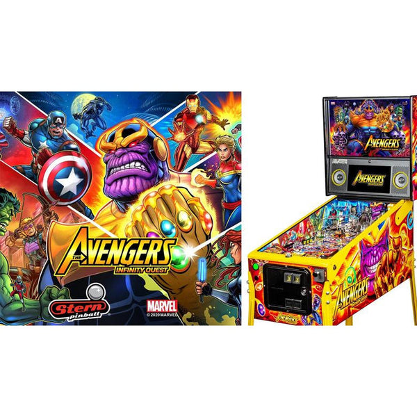 Stern AVENGERS: Infinity Quest Pro Pinball Machine-Pinball Machines-Stern-Game Room Shop