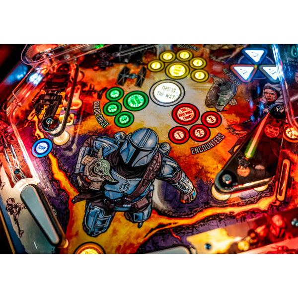 Stern The Mandalorian Pro Pinball Machine-Pinball Machines-Stern-Game Room Shop