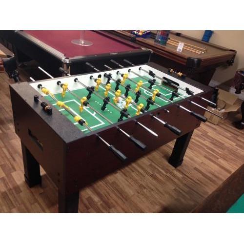Tornado Sport Foosball Table - Non-Coin Home Model - 3 Goalies - Game Room Shop