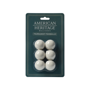 Tournament Quality Foosballs (6 Pack)-American Heritage-Game Room Shop