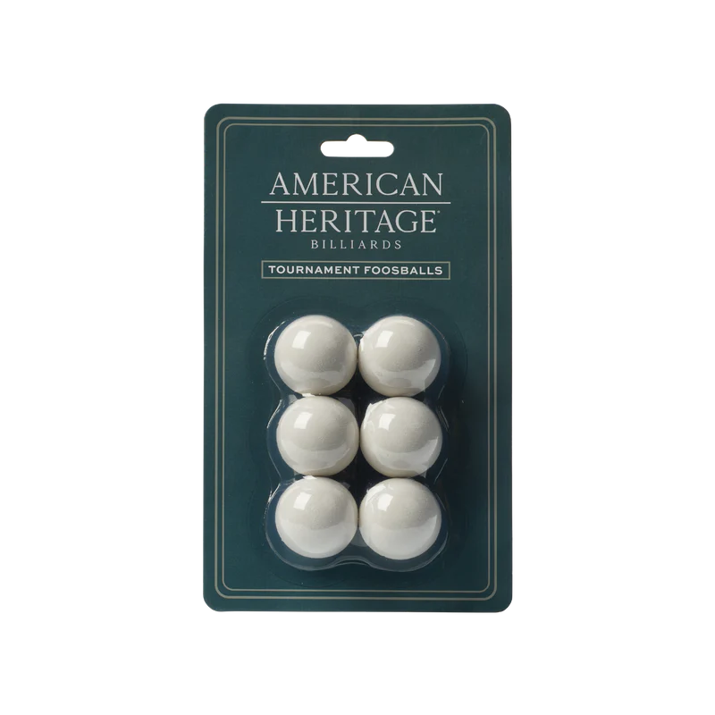 Tournament Quality Foosballs (6 Pack)-American Heritage-Game Room Shop