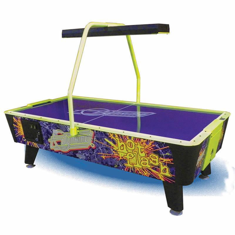 Valley-Dynamo Hot Flash II 8' Air Hockey Table (Coin Operated) - Game Room Shop