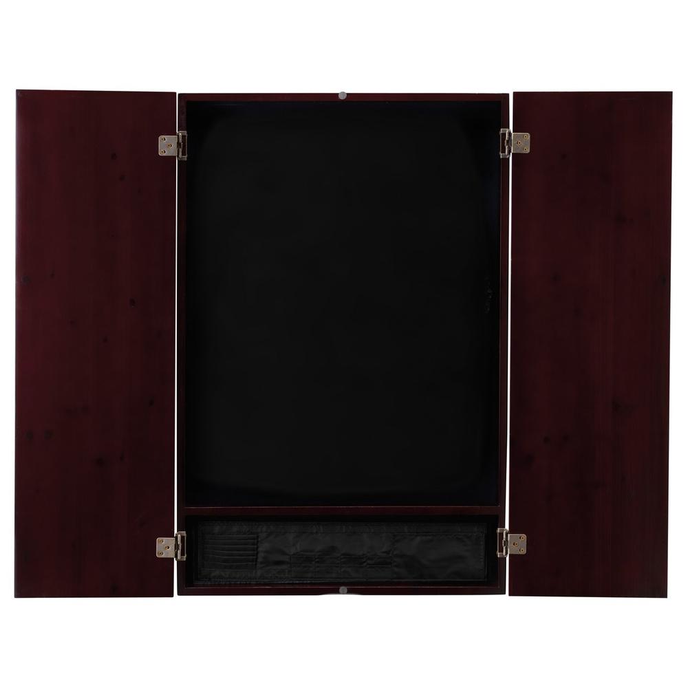 Viper Metropolitan Mahogany Soft Tip Dartboard Cabinet - Game Room Shop