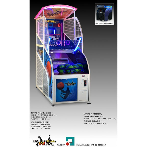 WIK Basketball Arcade Game - Game Room Shop