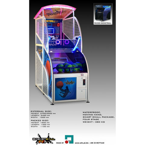 Image of WIK Basketball Arcade Game - Game Room Shop